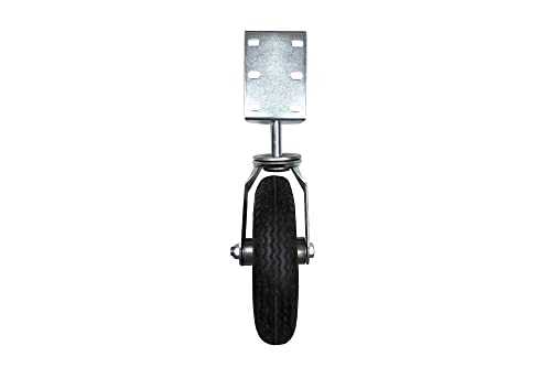 8-Inch Pneumatic Spring-Loaded Gate Caster 200-LB Load Capacity