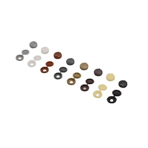 Sturdy Plastic Screw Cap Covers for DIY Projects