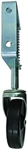 Shepherd 9785 Spring Loaded Gate Caster Black 4-Inch