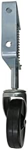 Shepherd 9785 Spring Loaded Gate Caster Black 4-Inch