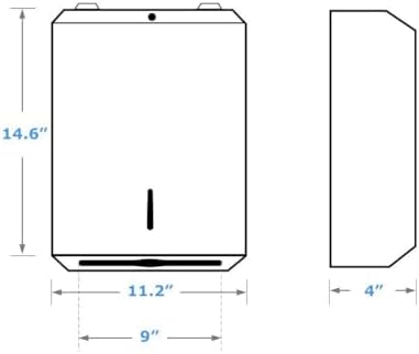 Gorlary - Touchless Wall-Mount Dispenser for Restaurant or Commercial Use