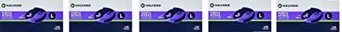 Halyard Purple Nitrile Exam Gloves - Large Pack of 5