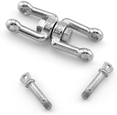 Double Swivel Rigging System Marine-Grade Stainless Steel
