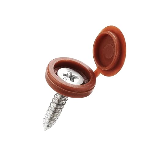 Sturdy Plastic Screw Cap Covers for DIY Projects