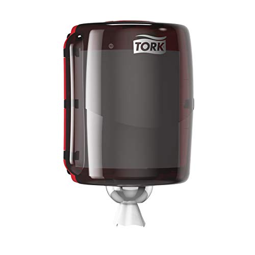 Tork Red and Smoke Roll Dispenser