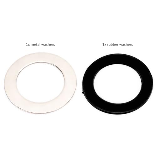 Clouhead 4 Set Brass Faucet Lock Nut Inner Diameter 32mm