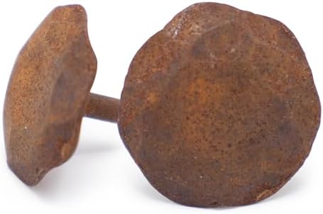 Borderland Rustic Hardware100Pack Rustic Round Head Fasteners