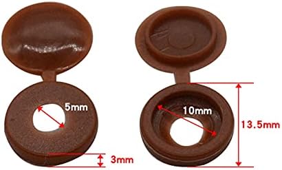Perfect 100 PCS Plastic Screw Cover for Home Office Use