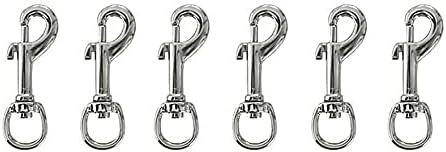 CHALLENGERDurable Nickel-Plated Swivel Eye Bolt Snaps for Industrial Use