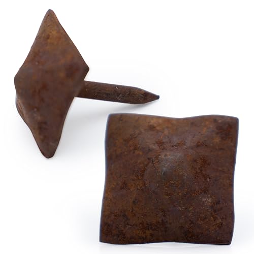 50-Piece 075 Rustic Square Head Fasteners for Shutter Hardware
