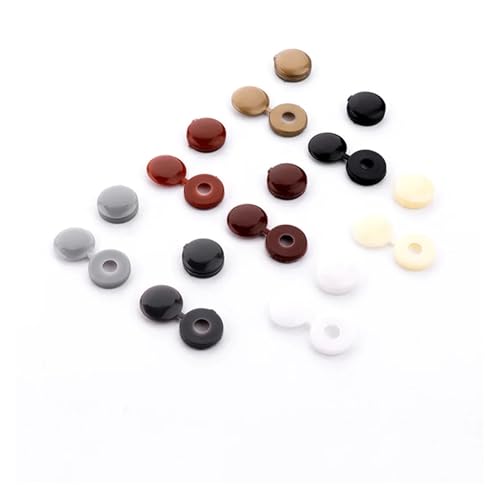 Sturdy Plastic Screw Cap Covers for DIY Projects