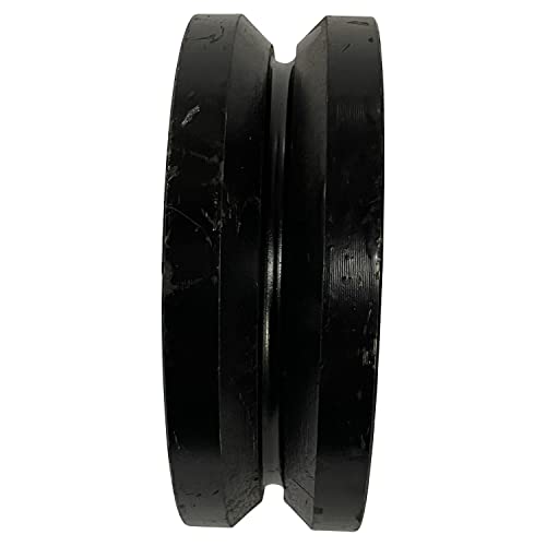 Premium Cast Iron V-Groove Wheel Set