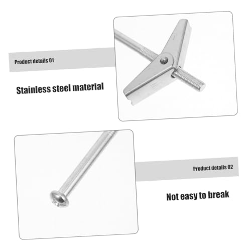 Secure Fastening with 32-Piece Military-Grade Metal Anchor Set