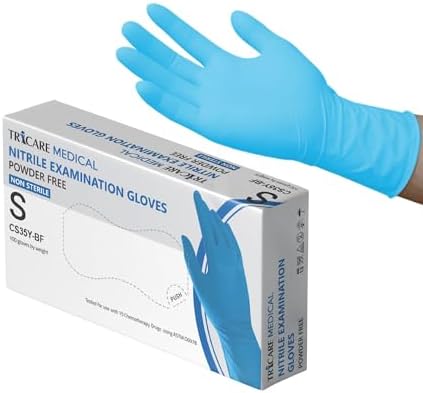 Reliable Durable and Chemically Tested Nitrile Exam Gloves
