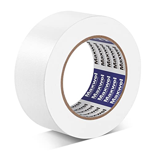 Durable White Duct Tape Multi-Purpose Water-Resistant