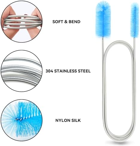 Mylan Soft-Handled Drain Brush Set