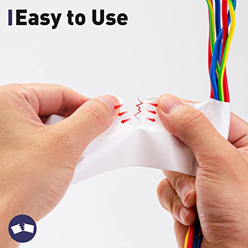 Durable White Duct Tape Multi-Purpose Water-Resistant