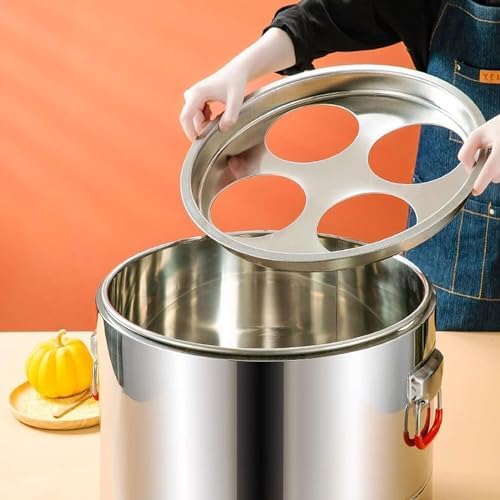 DAOUXIAOSP Durable Stainless Steel Commercial Pasta Cooker with Strainer