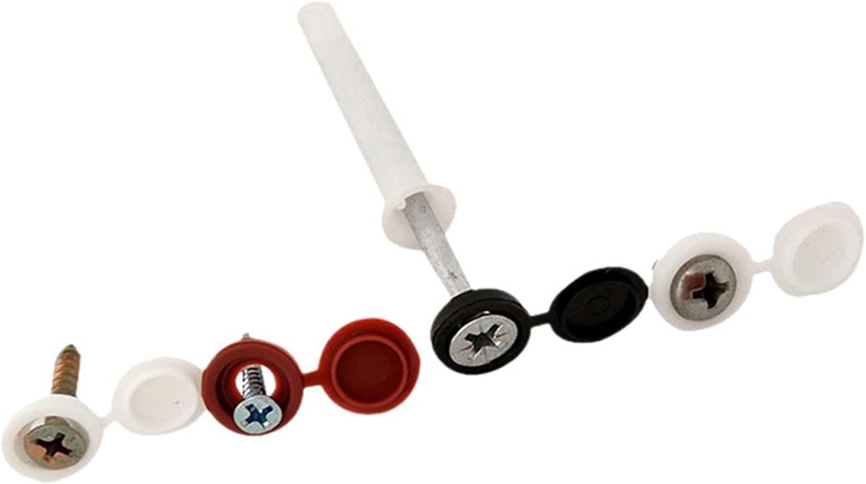 Perfect 100 PCS Plastic Screw Cover for Home Office Use