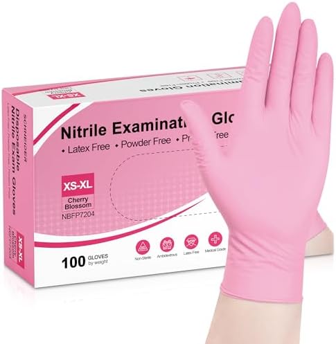 Schneider Nitrile Gloves 4 Mil Latex Free Clean Detailing