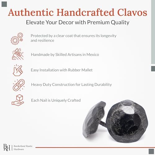 Hand-Crafted Rustic Decorative Nails