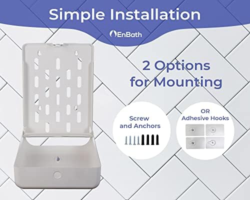 EnBath Commercial Paper Towel Dispenser Wall-Mounted 500 Madd