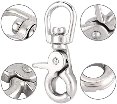 Stainless Steel Swivel Eye Bolt for Key Chains