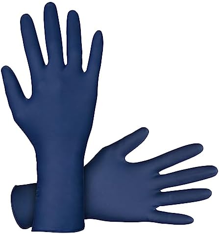 Thickster Latex Gloves 2X-Large 14 Mil Textured Grip 12 Length