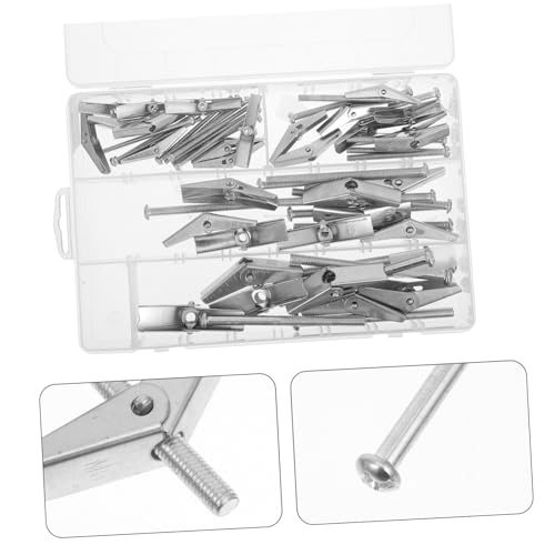 Secure Fastening with 32-Piece Military-Grade Metal Anchor Set