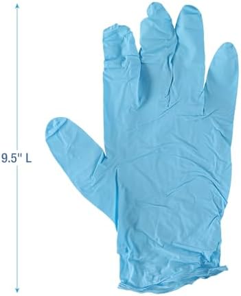 Boardwalk 382LCTA Nitrile Gloves - Large Blue 1000Carton Latex-Free DurableChem-Resistant