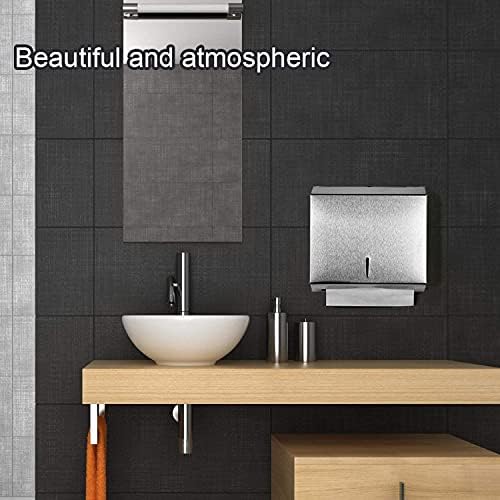 Wall-Mounted Commercial Paper Towel Dispo with Lock