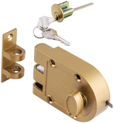 Secure Front Door Lock for Antique Entry Doors