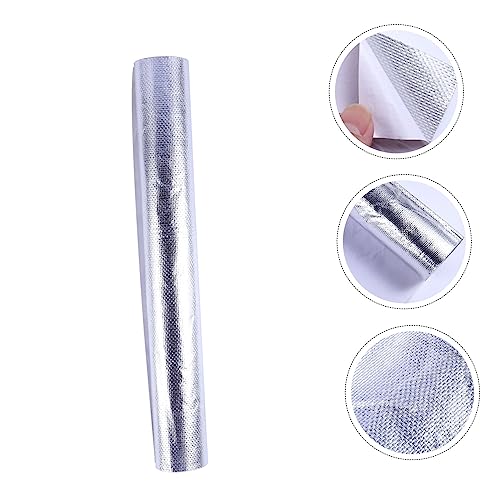 JECOMPRIS Aluminum Foil Heat Transfer Adhesive Tape Metallic Thermal Removable wallpaper