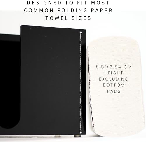Doves On Clouds Multi-Fold Paper Towel Dispenser Black