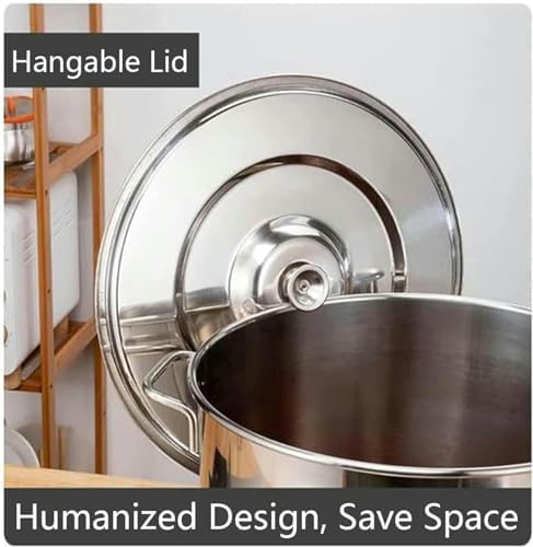 Stainless Steel Commercial Stock Pot for Kitchen Use