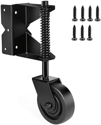 Spring-Loaded Gate Caster