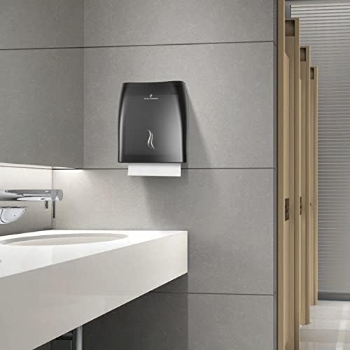 Oasis Touchless Dispenser - Black Smoke Wall-Mounted 500 Paper Towels