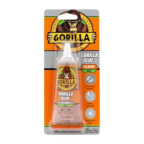 Gorilla Glue Clear Gel Professional Use 175floz Tube