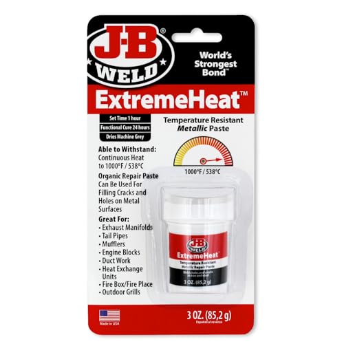 J-B WeldExtreme Heat Adhesive Paste for High-Temperature Repairs