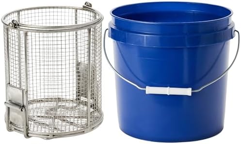 Efficient Metal Basket Swinging Handle 65x7-inch Durable Easy-to-Use