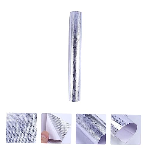 JECOMPRIS Aluminum Foil Heat Transfer Adhesive Tape Metallic Thermal Removable wallpaper