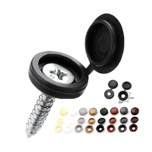 Machine Screw Cap Covers 100-Piece Set