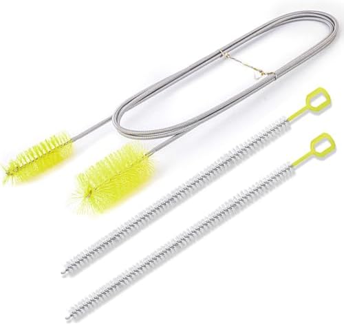 Flexible Aquarium Drain Brush Set for Tank Cleaning