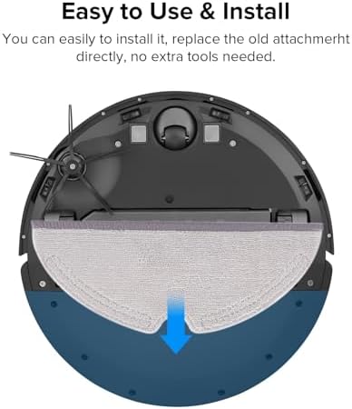 Roborock Mop Cloth 2-Packs with Microfiber