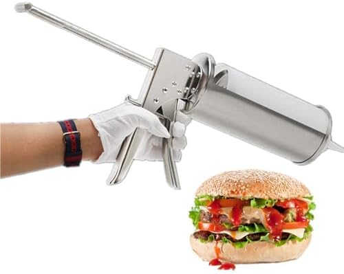 Stainless Steel Condiment DispenserGun for Kitchen Use