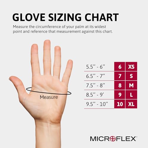 Professional Examination Gloves Extra-Small Nitrile Powder-Free Ambidextrous Design