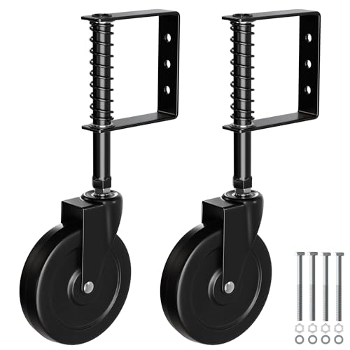 TIBEGOLD 5 Spring-Loaded Gate Caster Durable and Versatile Outdoor Solution