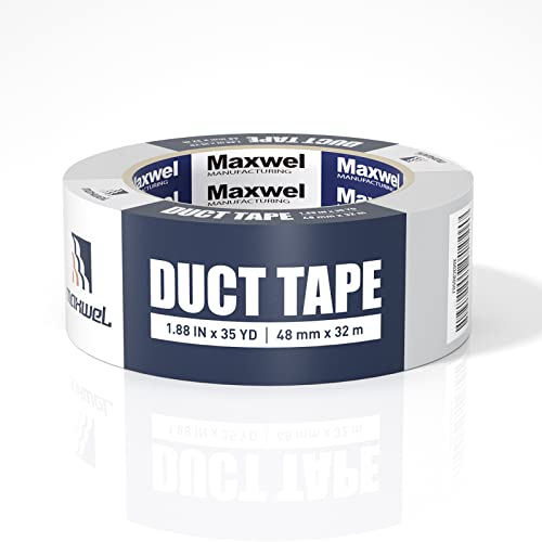 Durable White Duct Tape Multi-Purpose Water-Resistant