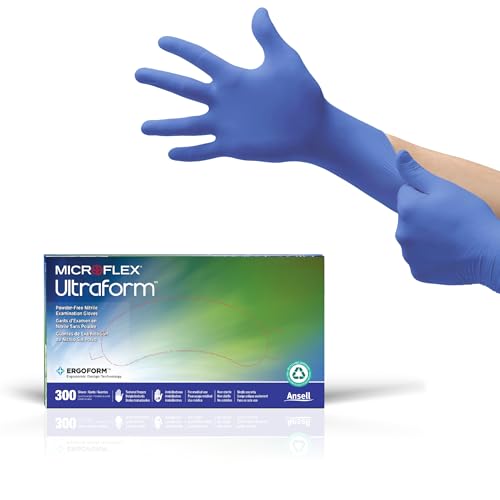 Professional Examination Gloves Extra-Small Nitrile Powder-Free Ambidextrous Design