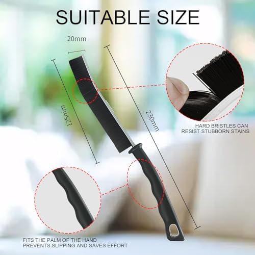 Bestylez 5PCS Crevice Cleaning Brush Durable Ergonomic